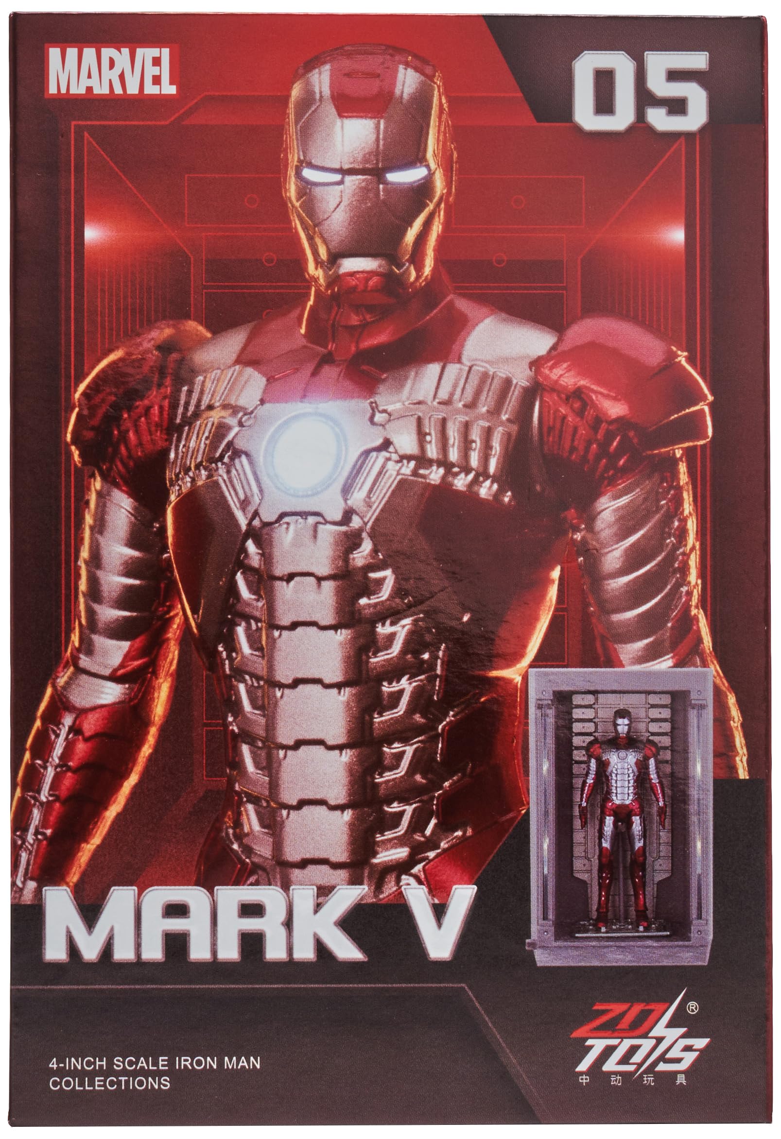 Amazon.co.jp: ZD TOYS MARVEL インフィニティ サガ アイアンマン 4
